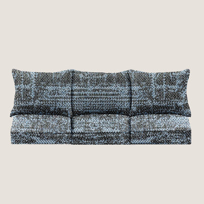 PENGI Outdoor Couch Cushion Set 3 Seats - Scenery