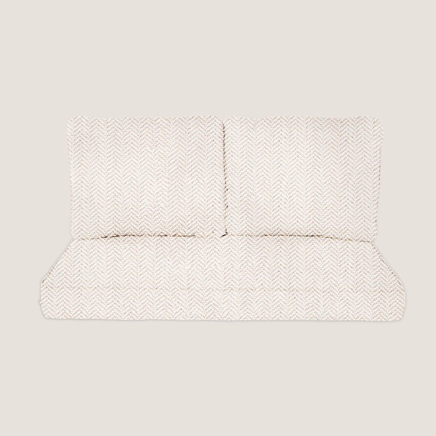 PENGI Outdoor Loveseat Cushion Set - Herringbone