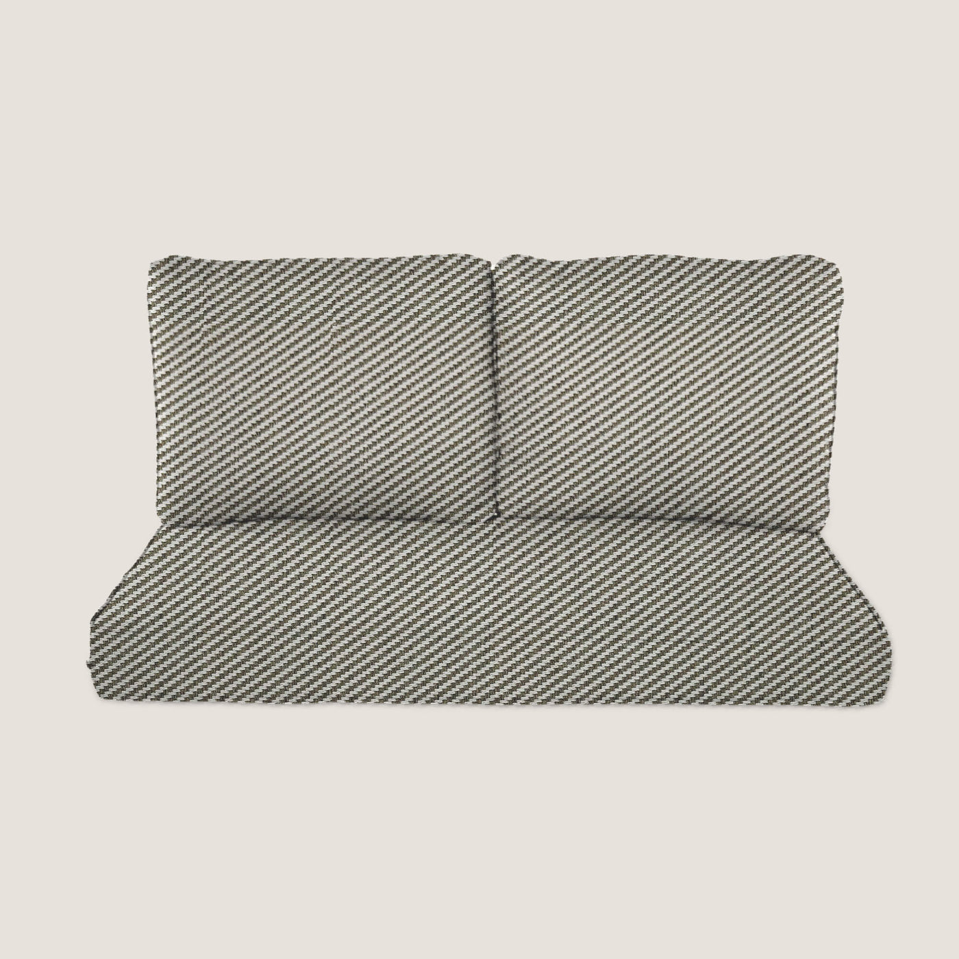 PENGI Outdoor Loveseat Cushion Set - Twill