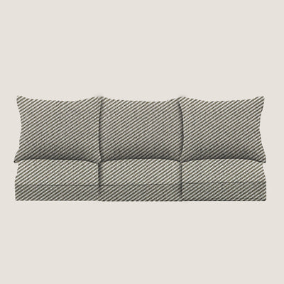 PENGI Outdoor Couch Cushion Set 3 Seats - Twill