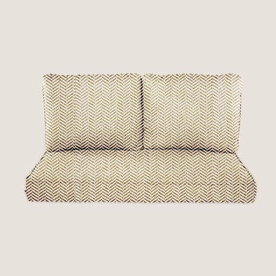 PENGI Outdoor Loveseat Cushion Set - Herringbone