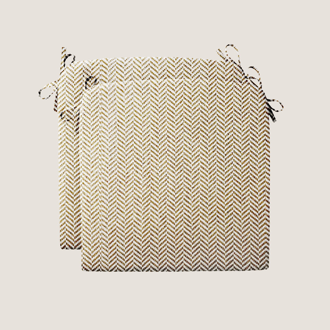 PENGI Dining Seat Cushions Outdoor 2 Packs - Herringbone