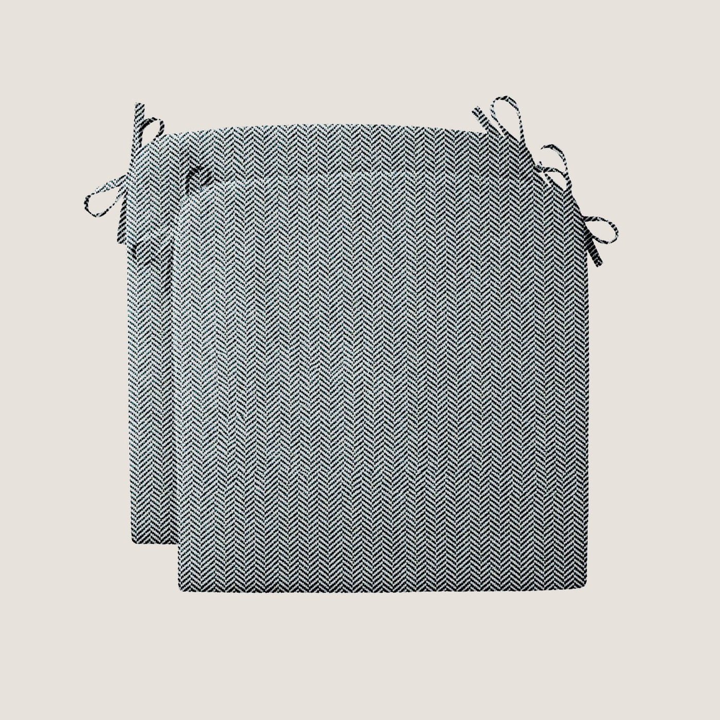 PENGI Dining Seat Cushions Outdoor 2 Packs - Herringbone