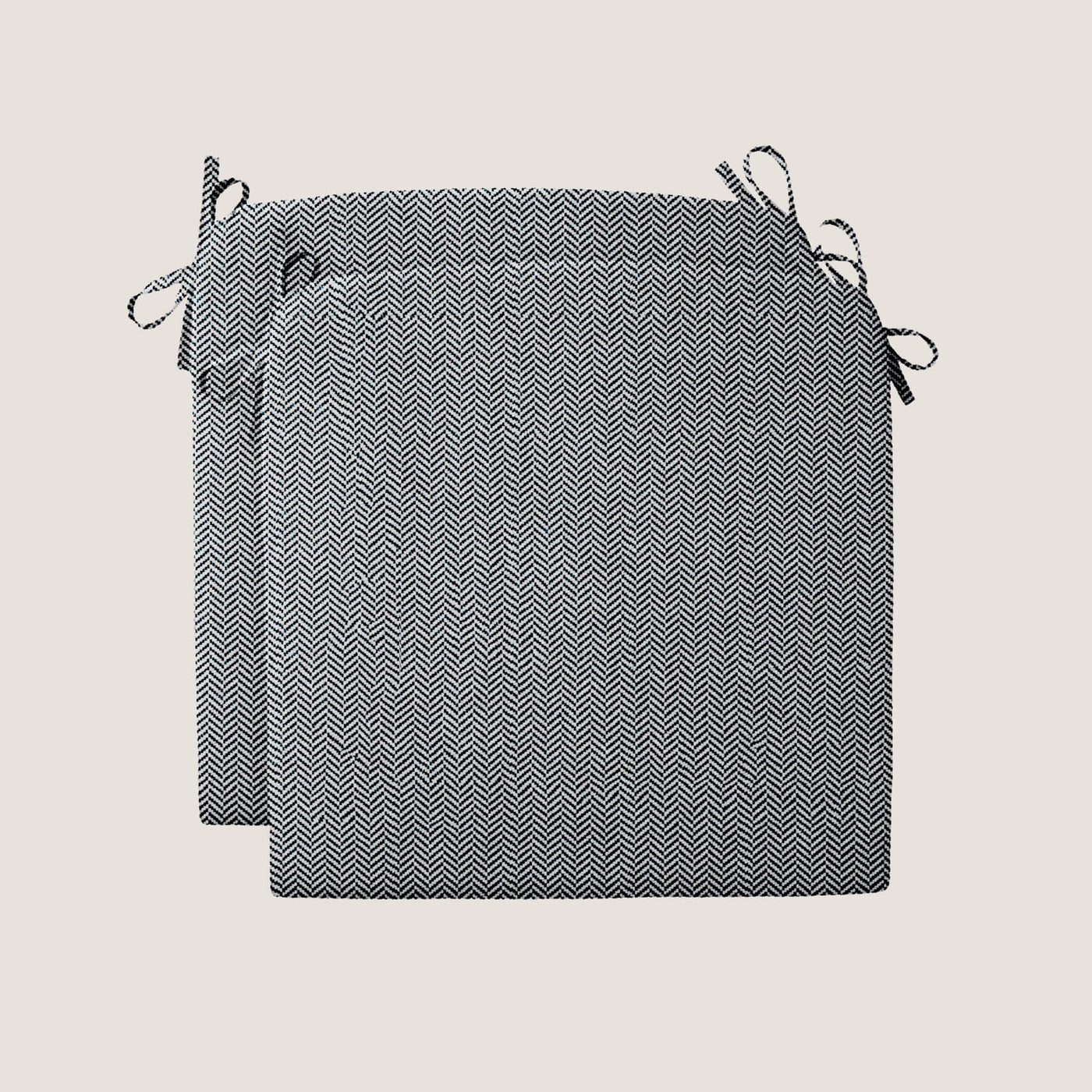 PENGI Dining Seat Cushions Outdoor 2 Packs - Herringbone