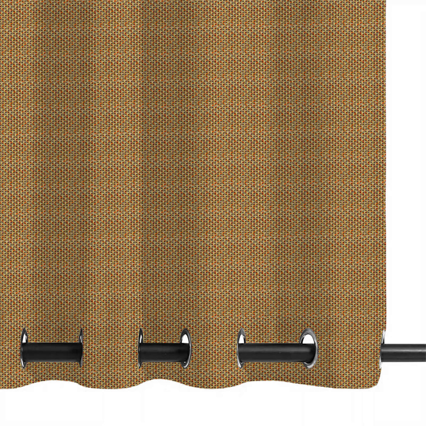PENGI Outdoor Curtains Waterproof - Furcation Coral Gold