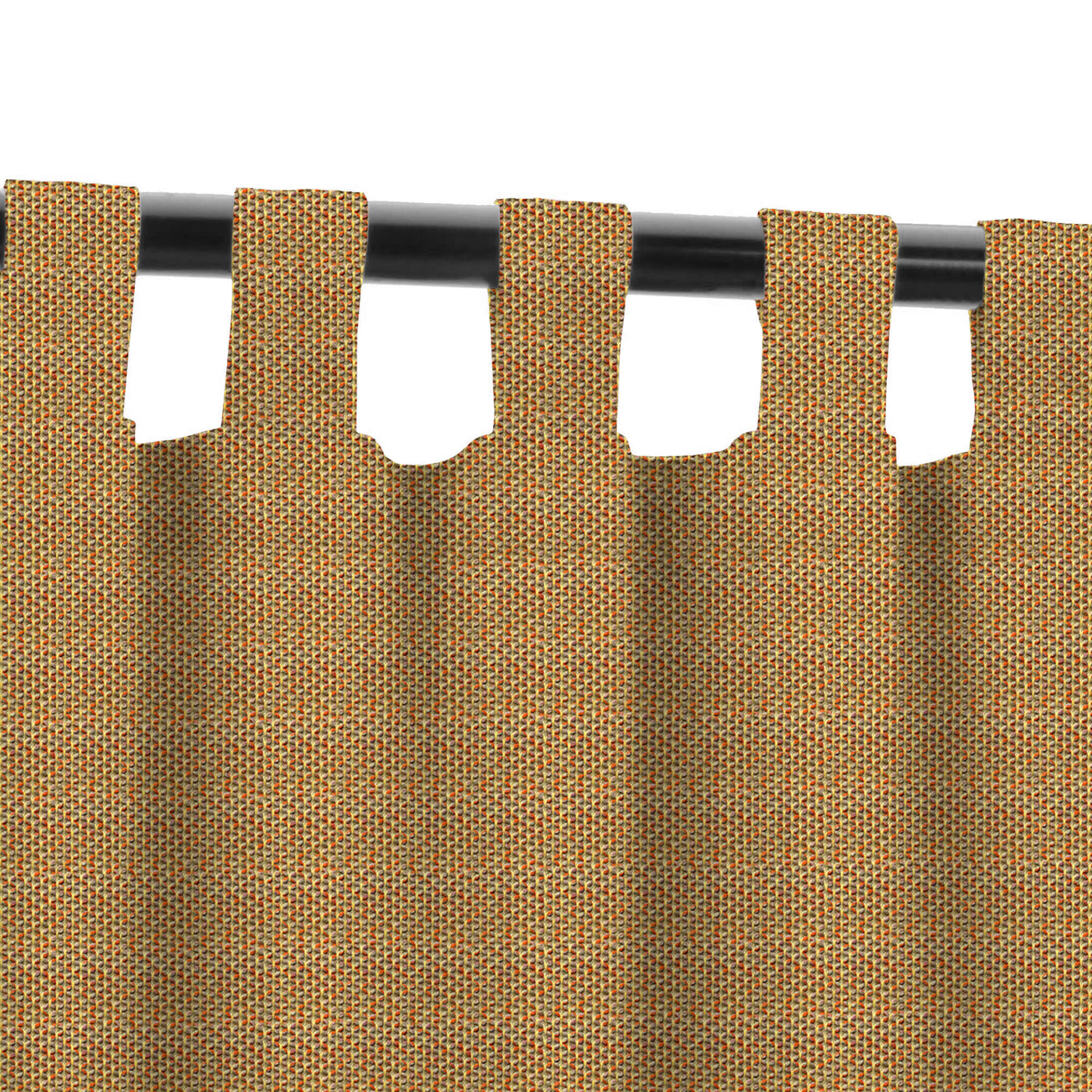 PENGI Outdoor Curtains Waterproof - Furcation Coral Gold
