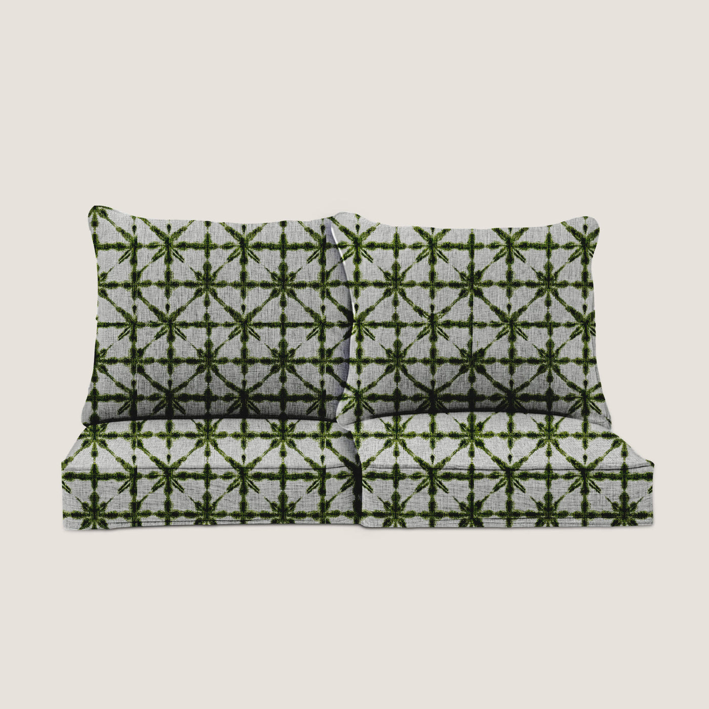 PENGI Outdoor Couch Cushion Set 2 Seats - Shading