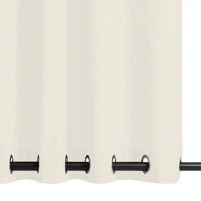 PENGI Outdoor Curtains Waterproof - Grid Summer Sand