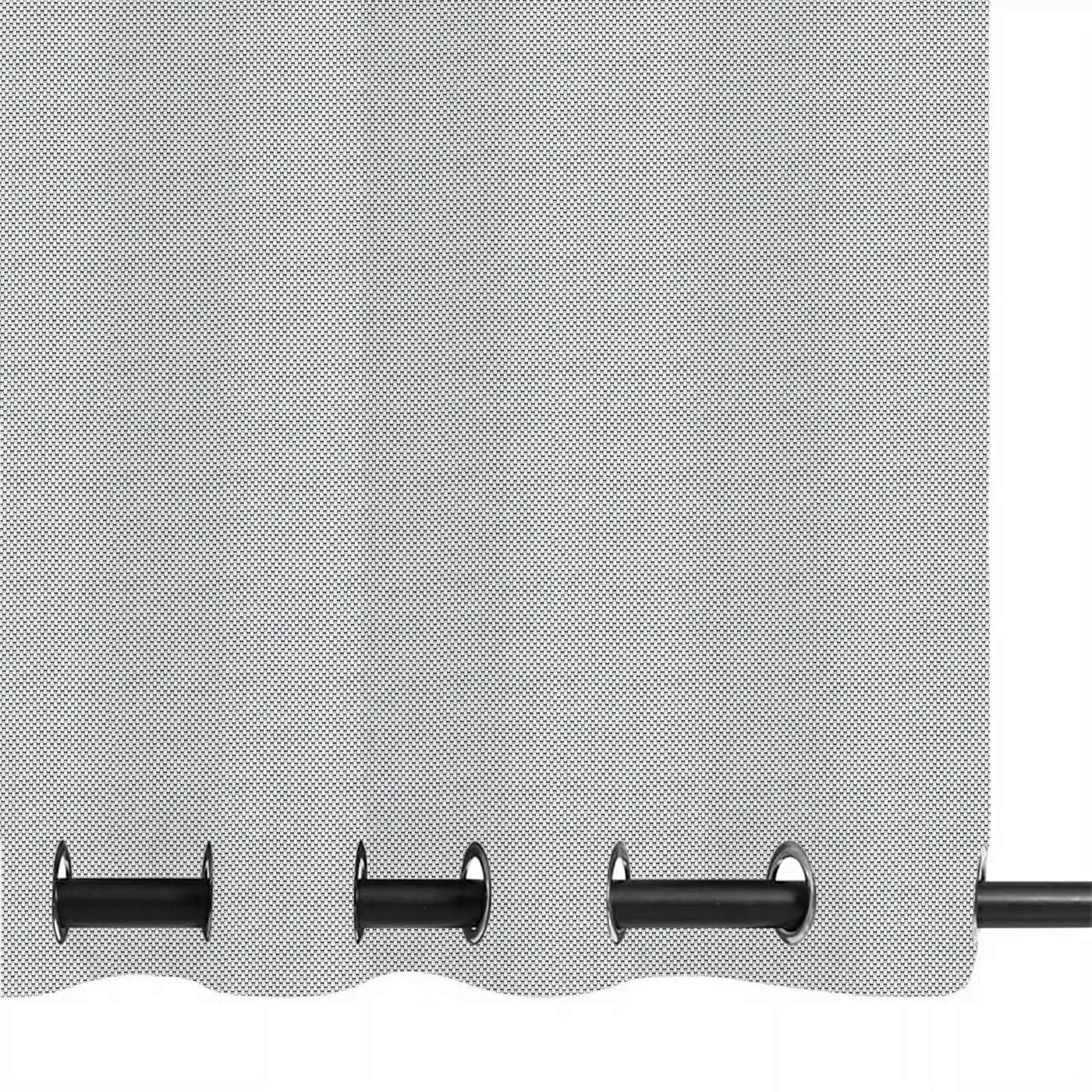 PENGI Outdoor Curtains Waterproof - Grid Moon Mist