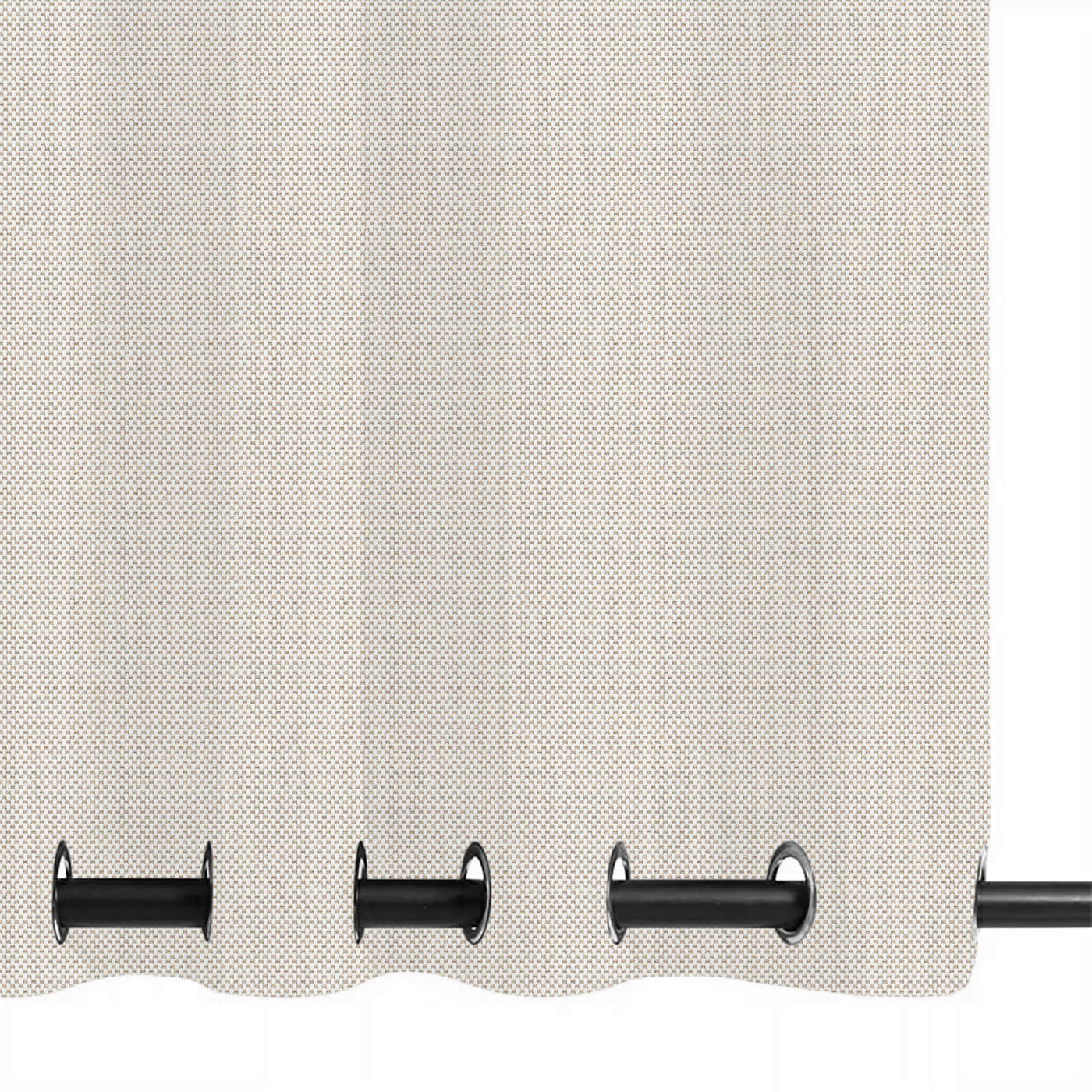 PENGI Outdoor Curtains Waterproof - Grid Tidal Foam