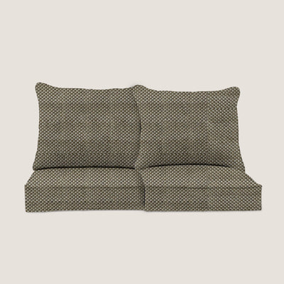 PENGI Outdoor Couch Cushion Set 2 Seats - Repeat