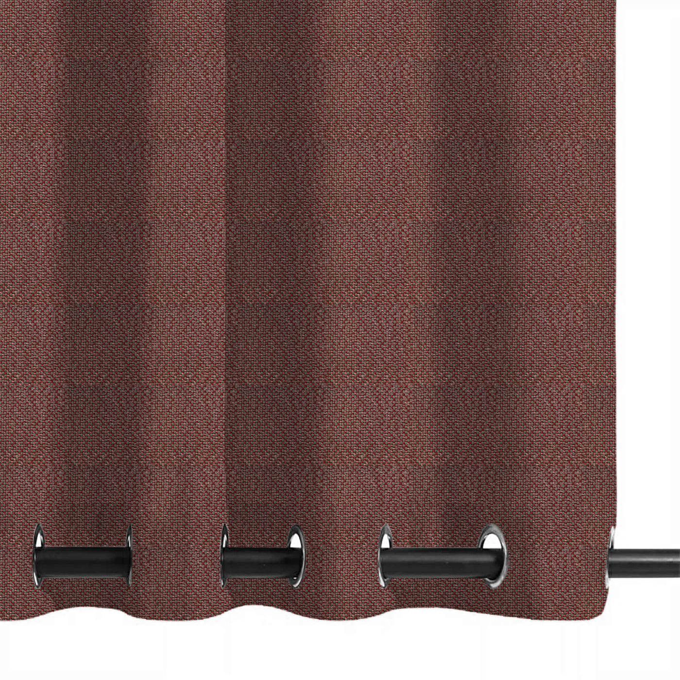 PENGI Outdoor Curtains Waterproof - Repeat Red