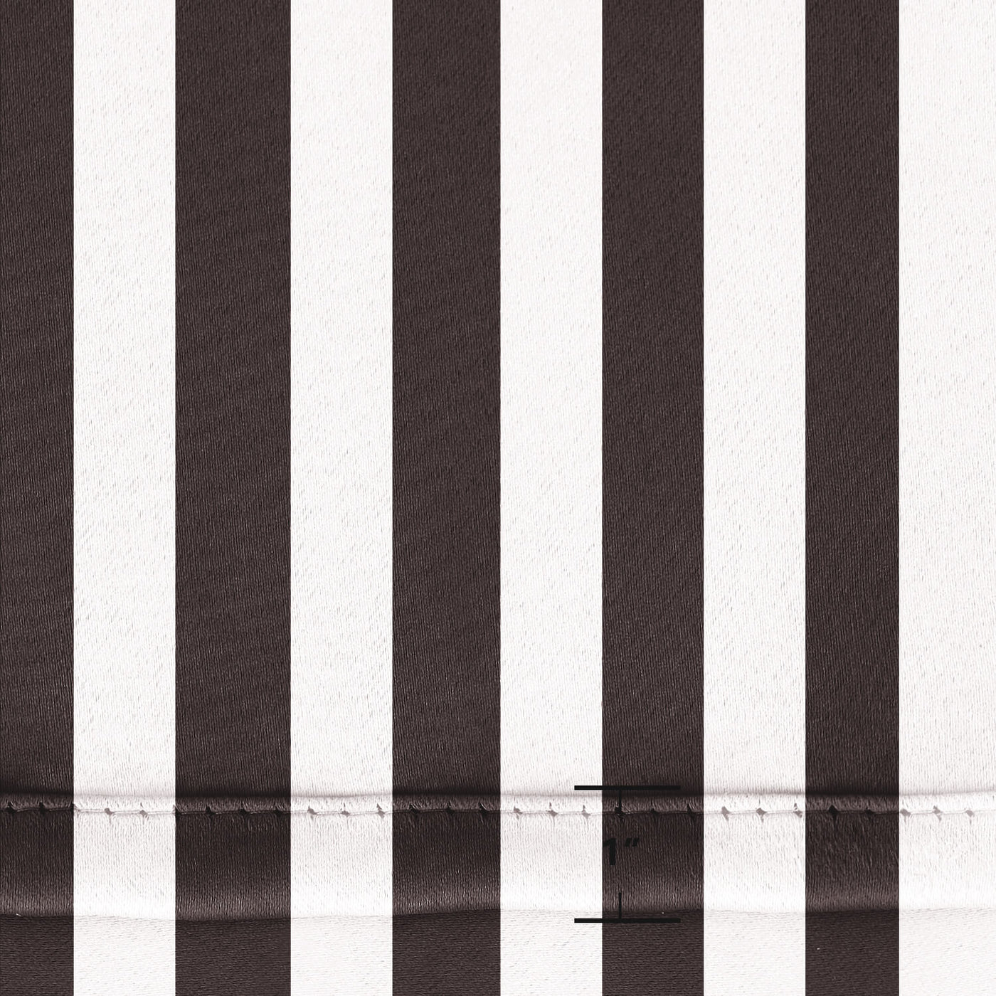Striped Outdoor Curtains  Waterproof 1 Panel Bisque