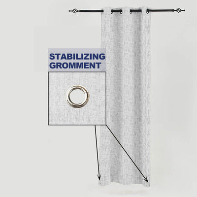 PENGI Outdoor Curtains Waterproof - Gravity Gray