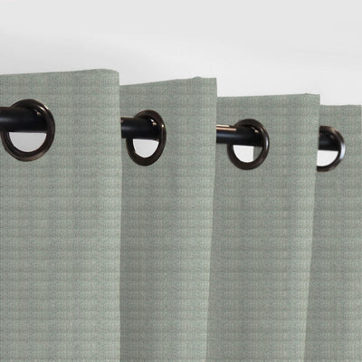 PENGI Outdoor Curtains Waterproof - Desert Granite Green