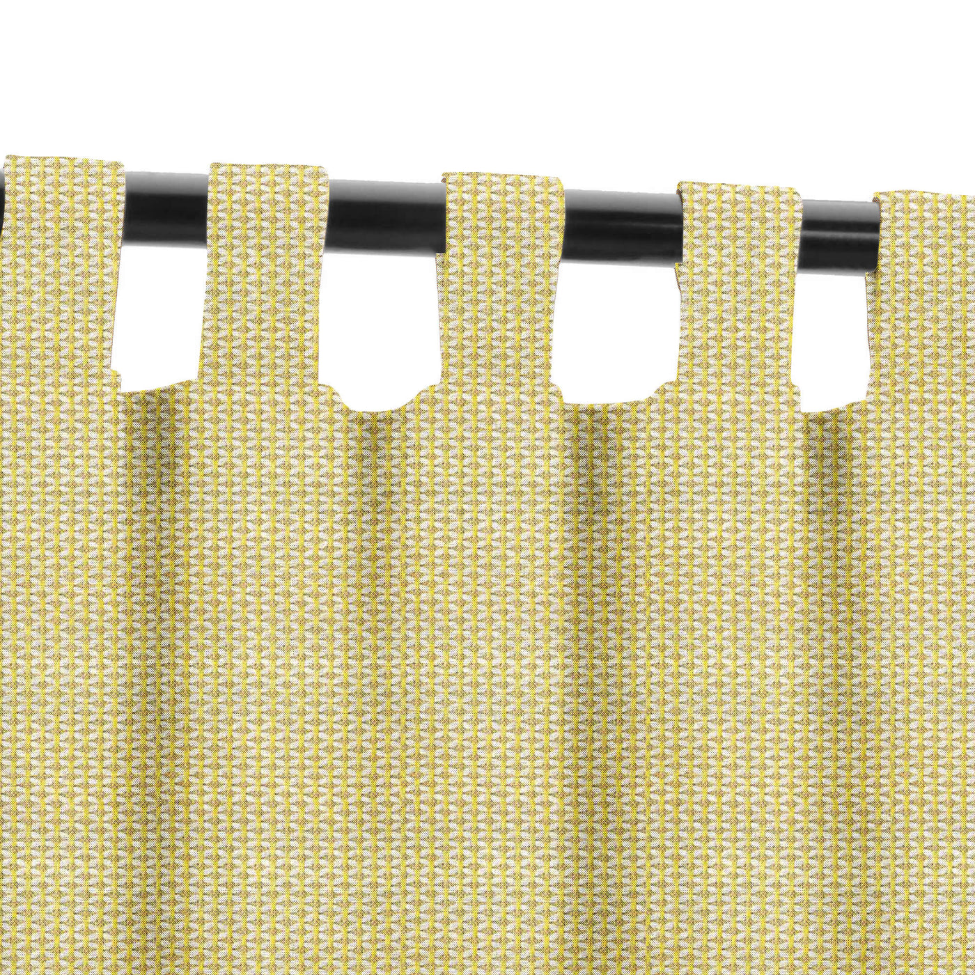 PENGI Outdoor Curtains Waterproof - Furcation Reed Yellow