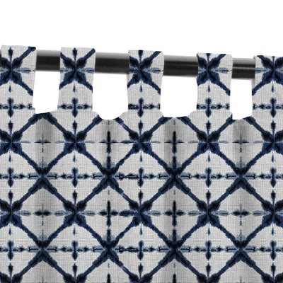 PENGI Outdoor Curtains Waterproof - Shading Blue