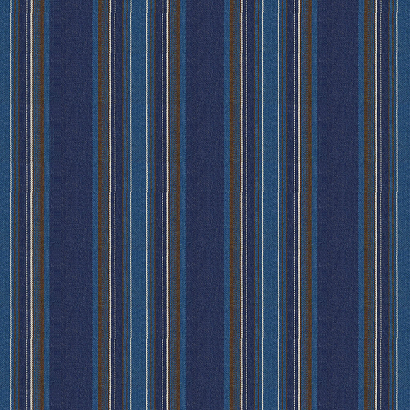 PENGI Outdoor Curtains Waterproof - Stripe Blue
