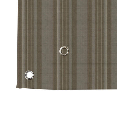 PENGI Outdoor Curtains Waterproof - Stripe Khaki