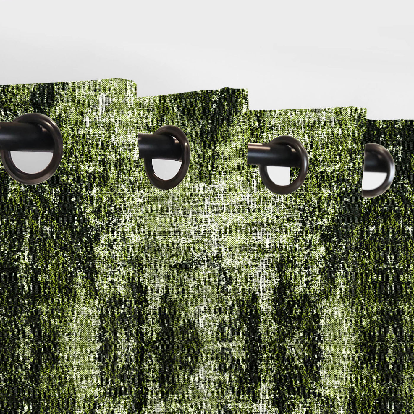 PENGI Outdoor Curtains Waterproof - Unreal Graee Green