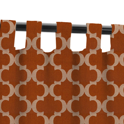 PENGI Outdoor Curtains Waterproof - Vigor Orange