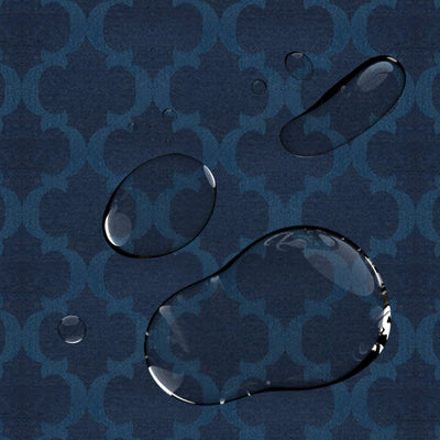 PENGI Outdoor Curtains Waterproof - Vigor Eclipse Blue