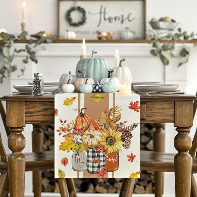 Thanksgiving Decorative Table Runner