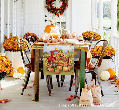 Thanksgiving Decorative Table Runner