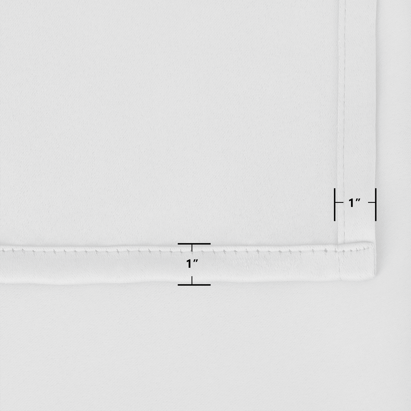 Outdoor Curtains Waterproof Grommet Top 1 Panel - White