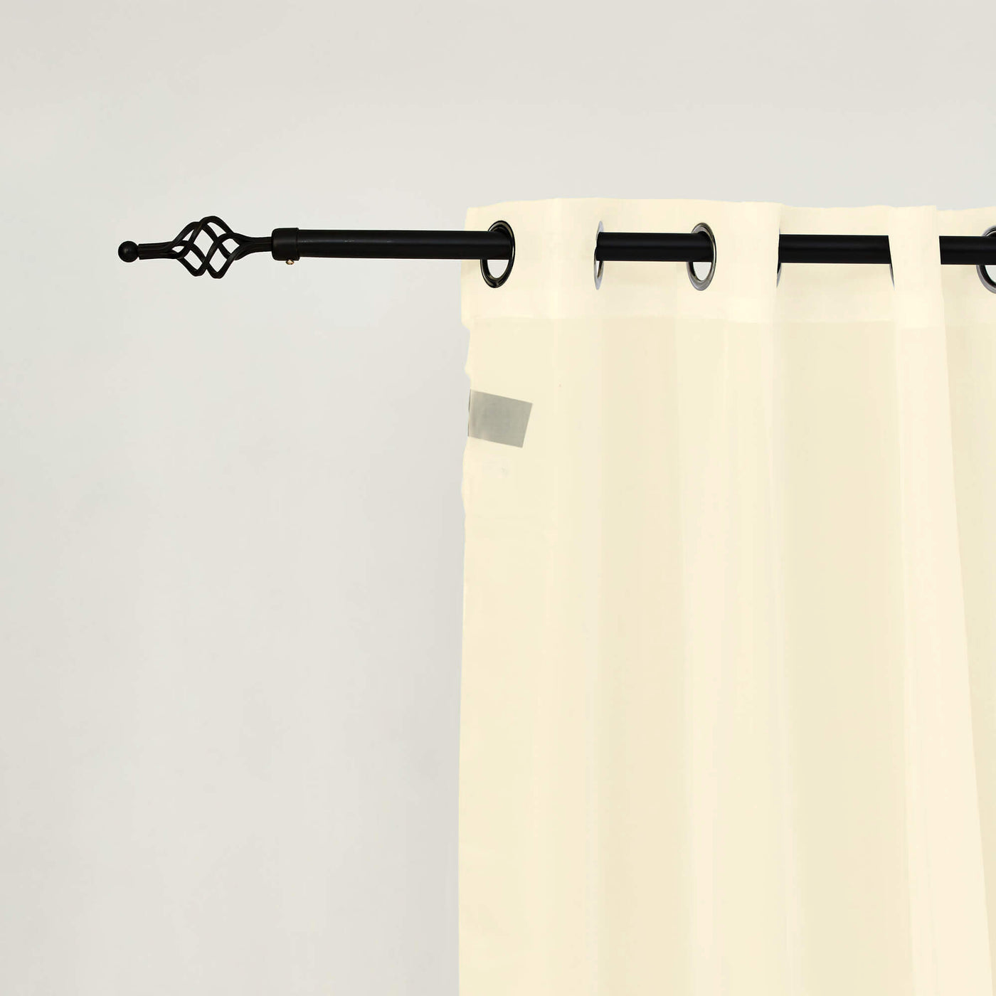 Outdoor Sheer Curtains Waterproof Grommet Top & Bottom - Beige