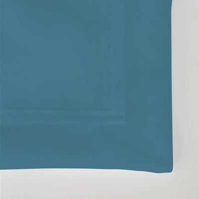 Outdoor Sheer Curtains Waterproof Grommet Top & Bottom - Greenish blue