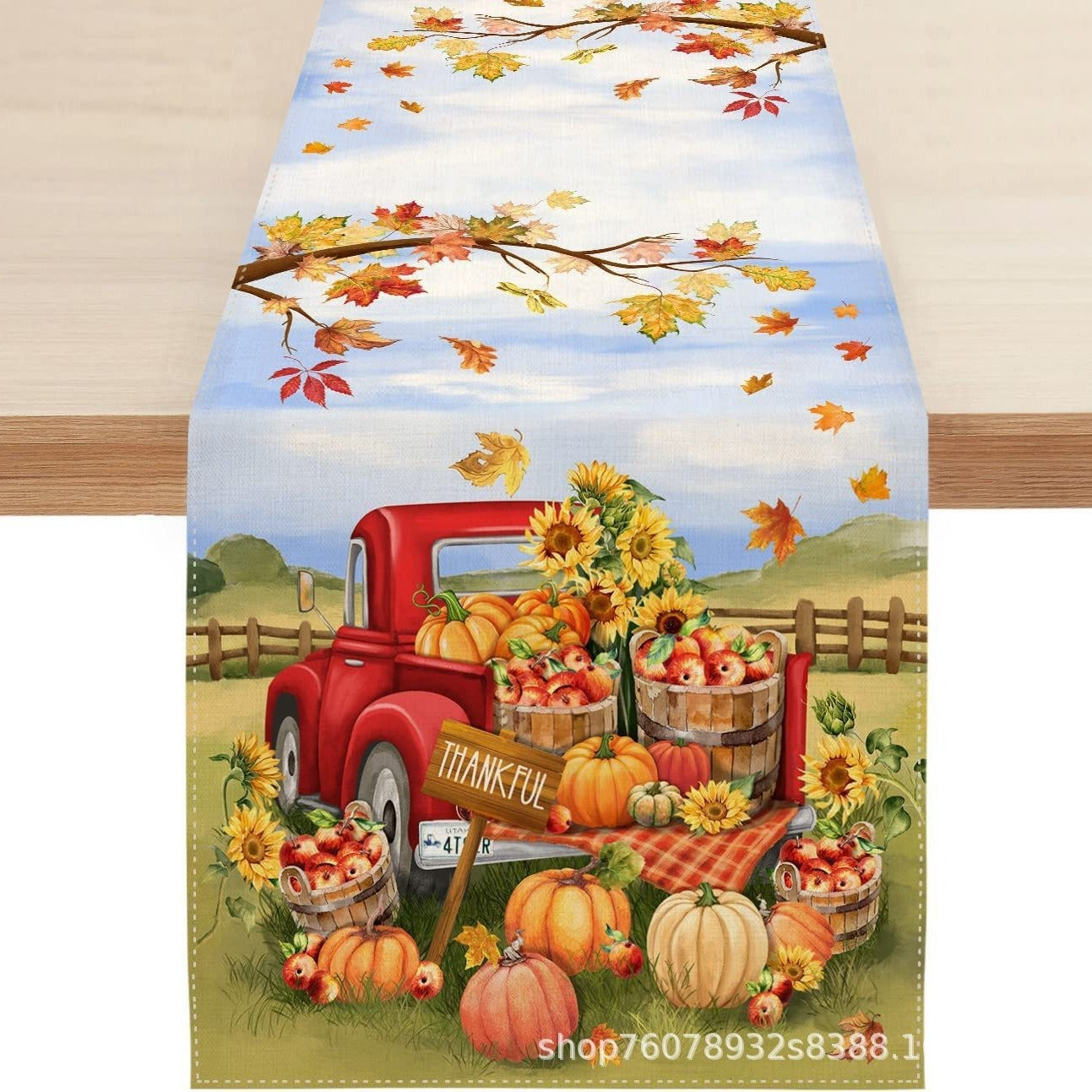 Thanksgiving Decorative Table Runner