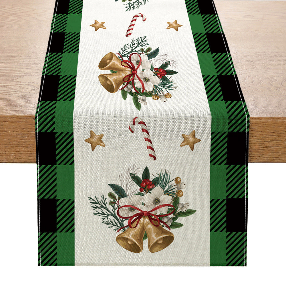 Christmas Linen Table Runner