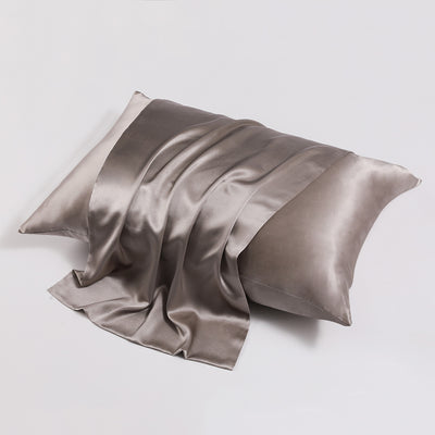 100% Mulberry Silk Pillowcase with Hidden Zipper - Double-Sided 22 Momme for Hair & Skin Care