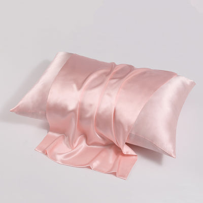 100% Mulberry Silk Pillowcase with Hidden Zipper - Double-Sided 22 Momme for Hair & Skin Care