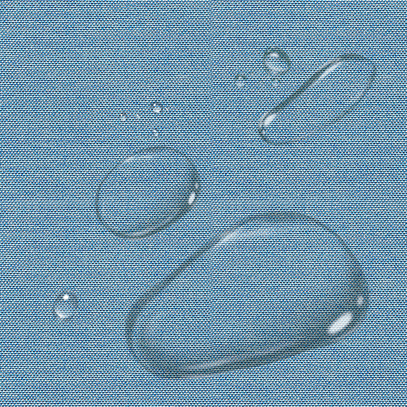 PENGI Outdoor Curtains Waterproof - Blend Crystal Blue