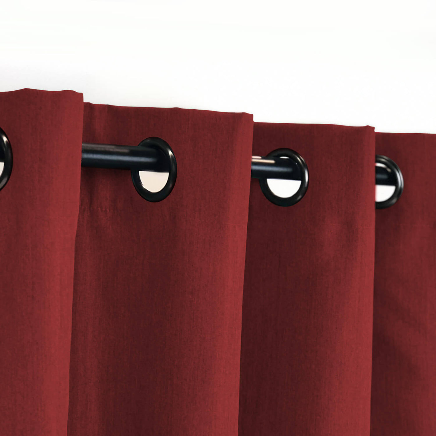 PENGI Outdoor Curtains Waterproof- Mix Brick Red