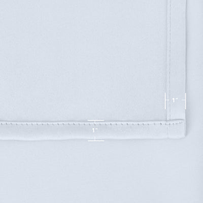 Outdoor Curtains Waterproof Grommet Top 1 Panel - Greyish White