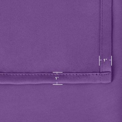 Outdoor Curtains Waterproof Grommet Top 1 Panel - Violet