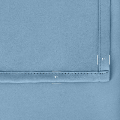 Outdoor Curtains Waterproof Tab Top 1 Panel - Saphhire Blue