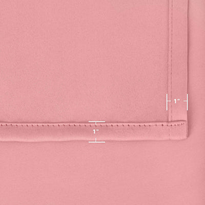 Outdoor Curtains Waterproof Tab Top 1 Panel - Pink